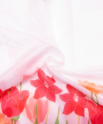 Printed Chanderi Fabric